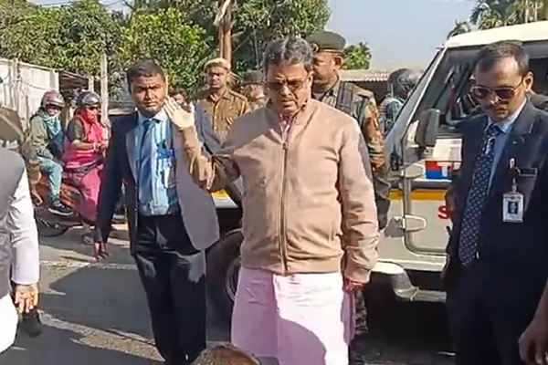 Tripura CM Stops Convoy to Rescue Accident Victim